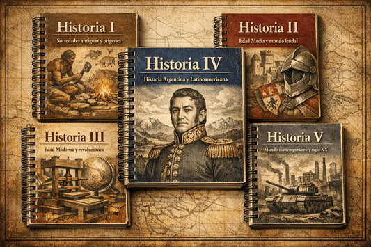 kit de Historia + 6 BONUS EXCLUSIVOS DE REGALO